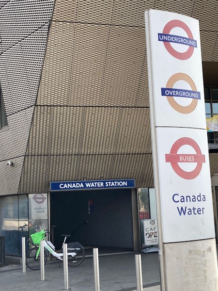 Canada Water station